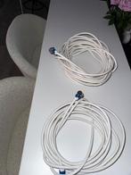 Coax TV kabel / Antennekabel 5m & 10m, Ophalen of Verzenden, Zo goed als nieuw