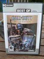 Call of duty deluxe edition - pc cd rom, 1 speler, Ophalen of Verzenden