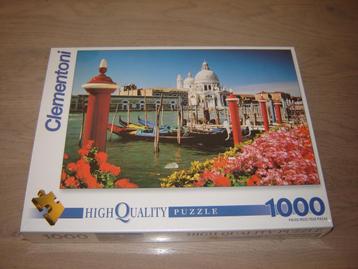 Puzzel Clementoni VENETIE 1000 st. NIEUW ! beschikbaar voor biedingen