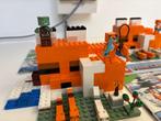 Lego Minecraft 21178 de Vossenhut, Ophalen of Verzenden, Zo goed als nieuw, Complete set, Lego