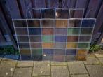 Gekleurd glas in lood weg =weg, Doe-het-zelf en Verbouw, Glas en Ramen, Ophalen, Minder dan 80 cm, Zo goed als nieuw, Minder dan 80 cm