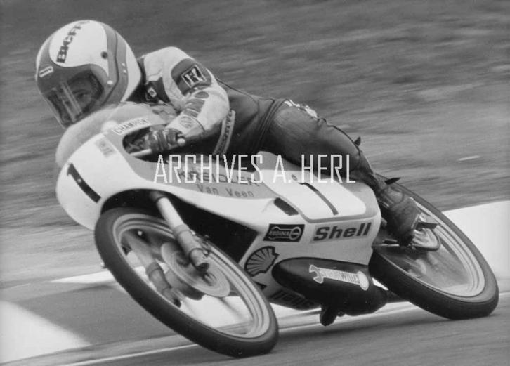Kreidler van Veen 50cc worksracer Eugenio Lazzarini 1978 Dut, Verzamelen, Foto's en Prenten, Nieuw, Foto, Overige onderwerpen