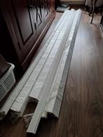 Witte plinten 25 stuks, Doe-het-zelf en Verbouw, Plinten en Afwerking, Ophalen, Nieuw, Mdf, 200 tot 250 cm