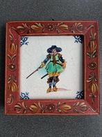 Makkum Tichelaar tegel soldaat 13x13, Ophalen of Verzenden