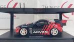 GT Spirit 1:18 Toyota Supra by Advan black red 2020, Hobby en Vrije tijd, Modelauto's | 1:18, Ophalen of Verzenden, Nieuw, Auto