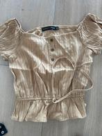 Frankie & Liberty Blouse Maat 12, Ophalen of Verzenden, Zo goed als nieuw, Maat 38/40 (M), Beige