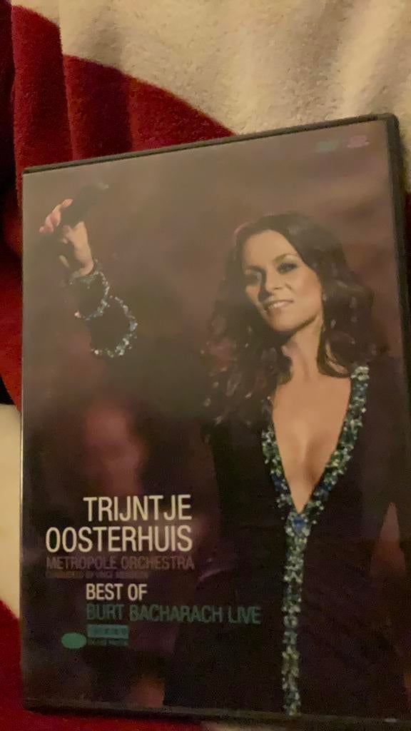 Trijntje oosterhuis best of Burt Bacharach live dvd/cd, Alle leeftijden, Ophalen of Verzenden, Zo goed als nieuw, Muziek en Concerten