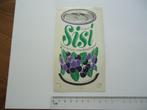 sticker oud SISI fris drank vrumona bunnik retro frisdrank, Verzenden, Zo goed als nieuw, Bedrijf of Vereniging