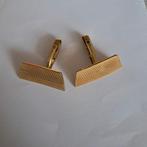 Manchetknopen cufflinks double  Goldtone.Zie foto 2., Ophalen of Verzenden, Overige materialen