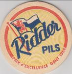 1 RIDDER MAASTRICHT BIERVILTJE, Verzamelen, Ophalen of Verzenden, Gebruikt, Viltje(s), Overige merken