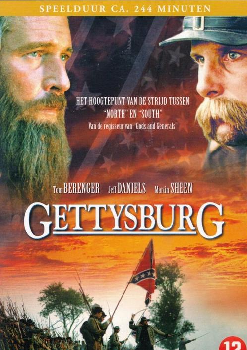 Gettysburg - Ronald F. Maxwell, Cd's en Dvd's, Dvd's | Drama, Zo goed als nieuw, Drama, Vanaf 12 jaar, Ophalen of Verzenden