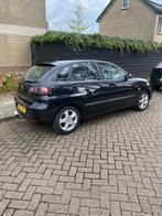 Seat Ibiza 1.4 16V 63KW 5DRS 2008 Zwart, Auto's, Seat, Voorwielaandrijving, Origineel Nederlands, Handgeschakeld, Grijs