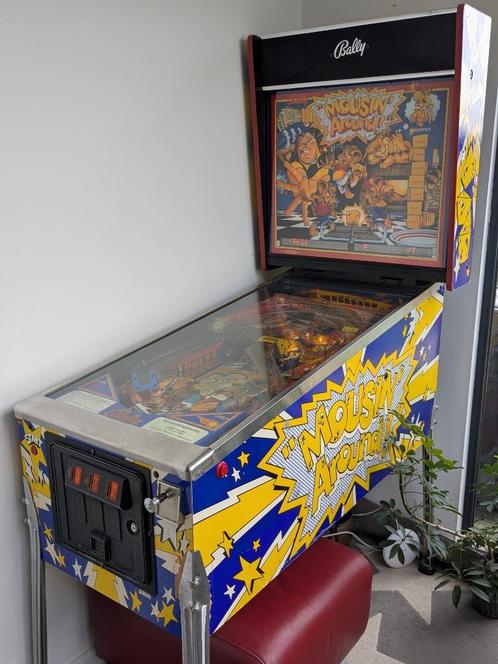 Flipperkast Mousin' Around - Bally, Hobby en Vrije tijd, Overige Hobby en Vrije tijd, Gebruikt, Ophalen of Verzenden