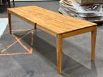 Uitschuifbare tafel, massief eiken, tijdloos design, Ophalen, Eikenhout, 50 tot 100 cm, Vijf personen of meer