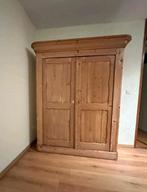 Oude brocante Biedermeier kledingkast, Antiek en Kunst, Ophalen of Verzenden