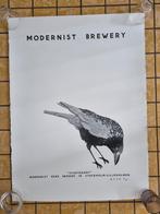 Modernist Brewery zwart wit poster Zweedse brouwerij, Verzamelen, Posters, Ophalen of Verzenden, Zo goed als nieuw