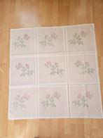 kleedje met rozen motief, Huis en Inrichting, Stoffering | Tapijten en Kleden, Gebruikt, 50 tot 100 cm, Vierkant, 50 tot 100 cm