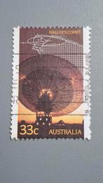 Australië Postzegel Halley's Komeet, Postzegels en Munten, Ophalen of Verzenden, Gestempeld, Overige thema's