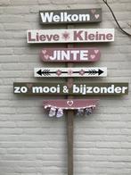 geboorte bord meisje, Ophalen of Verzenden, Nieuw, Geboortebord