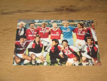 elftalfoto/kaart psv beker-winnaar (foto ger stolk knvb) beschikbaar voor biedingen