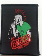 The Exploited vrij zeldzame vintage 80's patch e51 punk, Verzenden, Nieuw, Kleding
