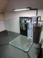 Dennerle Nano Cube 30L – compleet met toebehoren, Dieren en Toebehoren, Vissen | Aquaria en Toebehoren, Ophalen, Gebruikt