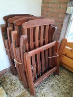 Hardhouten Tuinstoelen - Inklapbaar, Tuin en Terras, Ophalen of Verzenden