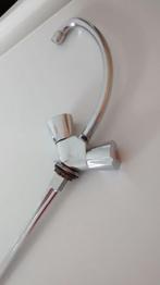 Te koop: 2 Grohe kranen en een doucheslanghouder, Ophalen, Nieuw, Rvs, Kraan