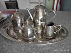 verzilverd antiek koffieservies, Ophalen of Verzenden