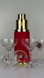 4 x luxe vintage kristallen champagne coupes / glazen, Ophalen