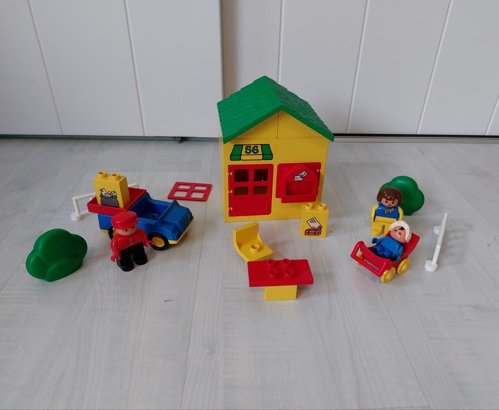 Vintage Lego Duplo Postkantoor 2656 - Bijna Compleet, Ophalen of Verzenden, Gebruikt, Complete set, Duplo