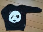 LUCKY NO.7 sweater zwart met Panda maat 74/80 - nieuw -, Nieuw, Ophalen of Verzenden, Lucky No. 7, Truitje of Vestje
