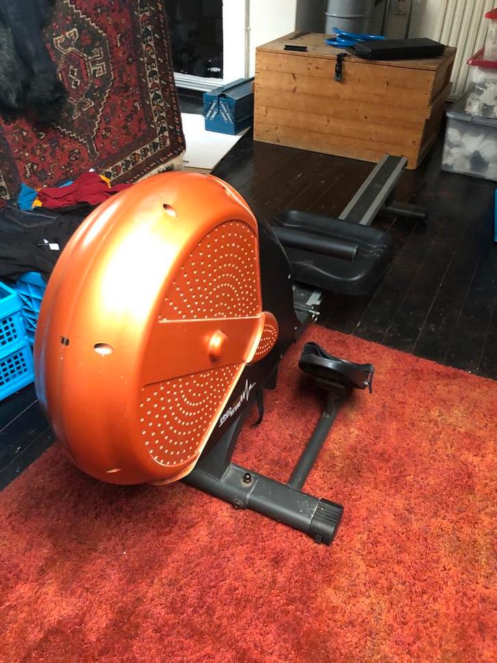 Ergo Craft RX 100 Roeier - mist adapter, Sport en Fitness, Fitnessapparatuur, Gebruikt, Roeitrainer, Armen, Metaal, Ophalen