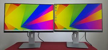 2 x High Class Lcd's Dell UltraSharp U2414HB Super Koopje ! beschikbaar voor biedingen