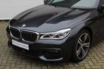 BMW 7 Serie 740i High Executive M Sport Automaat / Schuif-ka, Auto's, BMW, Te koop, Zilver of Grijs, 14 km/l, Benzine