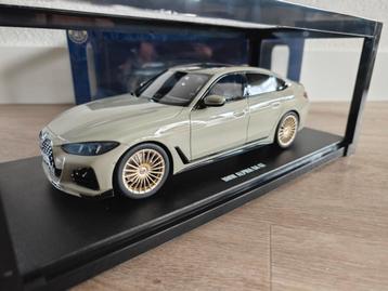 GT Spirit BMW Alpina B4 GT Gran Coupe Modegrau Uni dealer ed beschikbaar voor biedingen