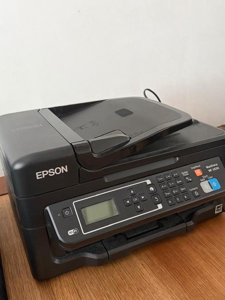 Epson Workforce WF-2630 All-in-One Printer, Computers en Software, Printers, Gebruikt, All-in-one, Inkjetprinter, Faxen, Kleur printen