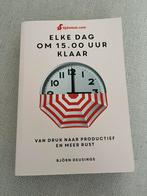 Björn Deusings - Tijdwinst-Elke dag om 15.00 uur klaar, Ophalen of Verzenden, Zo goed als nieuw, Björn Deusings