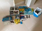 Märklin H0 Trein Set Vintage locomotief wagons overgang brug, Hobby en Vrije tijd, Modeltreinen | H0, Wisselstroom, Gebruikt, Rails