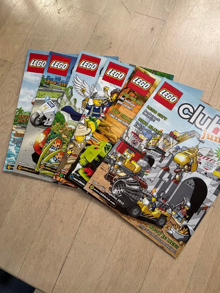 tijdschrift lego club 6 x, Kinderen en Baby's, Speelgoed | Duplo en Lego, Verzenden, Zo goed als nieuw