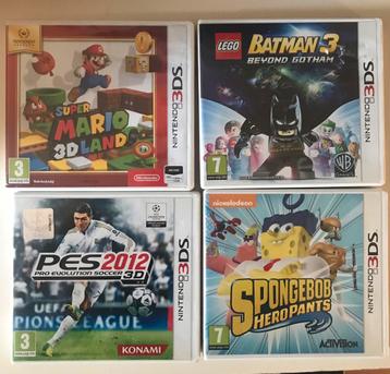 Nintendo 3DS games (zie omschrijving). beschikbaar voor biedingen