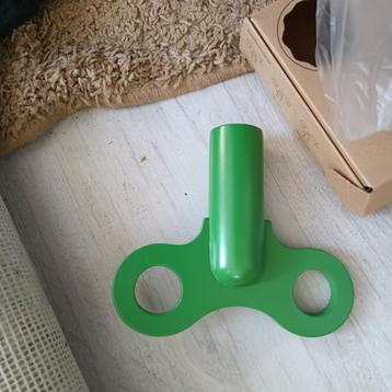 Twist Me Kapstokhaak Groen of blauw kap stok haak nieuw beschikbaar voor biedingen