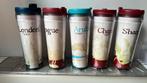 5x dubbelwandige drinkfles Starbucks, vraagprijs voor set, Huis en Inrichting, Keuken | Servies, Glas of Glazen, Ophalen of Verzenden