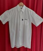 100% hardcore overhemd blouse gabber bloes, Ophalen of Verzenden, Zo goed als nieuw, Wit, Halswijdte 41/42 (L)