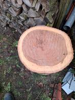 Eiken Boomstamschijf, Doe-het-zelf en Verbouw, Hout en Planken, Minder dan 25 mm, Ophalen of Verzenden, Plank, Minder dan 200 cm