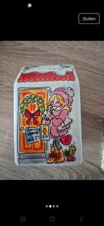 Blond Amsterdam kerst spaarpot en 2 1 ps dekbedovertrekken, Ophalen of Verzenden, Gebruikt, Aardewerk, Blond Amsterdam