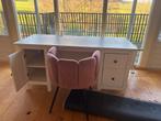 IKEA Hemnes Bureau - Wit, Huis en Inrichting, Bureaus, Ophalen of Verzenden, Gebruikt, Bureau