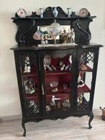 Antieke vitrinekast, Antiek en Kunst, Antiek | Meubels | Kasten, Ophalen