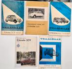 Oldtimer vraagbaak 2CV & Ami Citroen typen jaren 60 70, Auto diversen, Handleidingen en Instructieboekjes, Ophalen of Verzenden