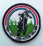 Motor zesdaagse 59e ISDE 1984 Assen Holland patch, Ophalen of Verzenden, Nieuw, Motoren
